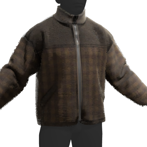 Fleece Jacket Brown