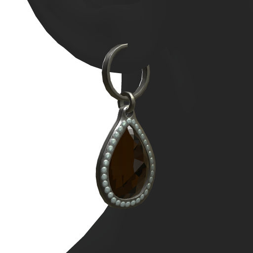 Tear Drop Earrings (Citrine)