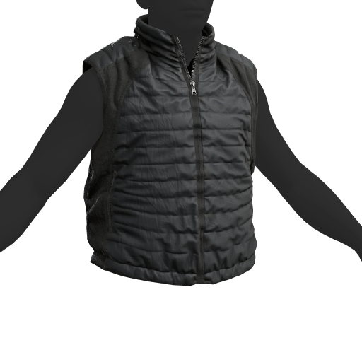 Puffer Gilet Black