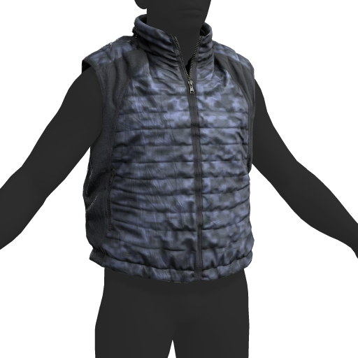 Puffer Gilet Blue