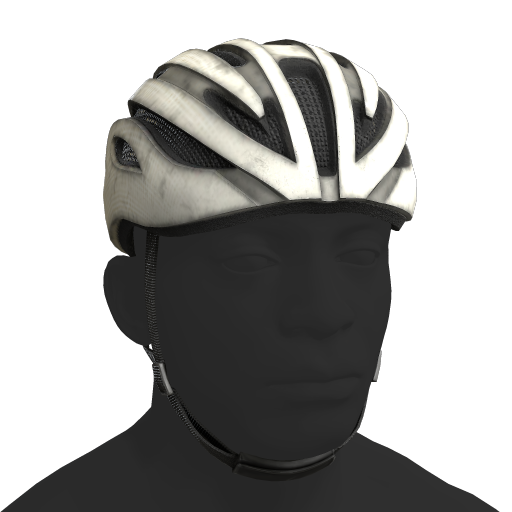 Biking Helmet White