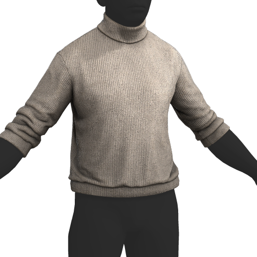 Turtleneck White