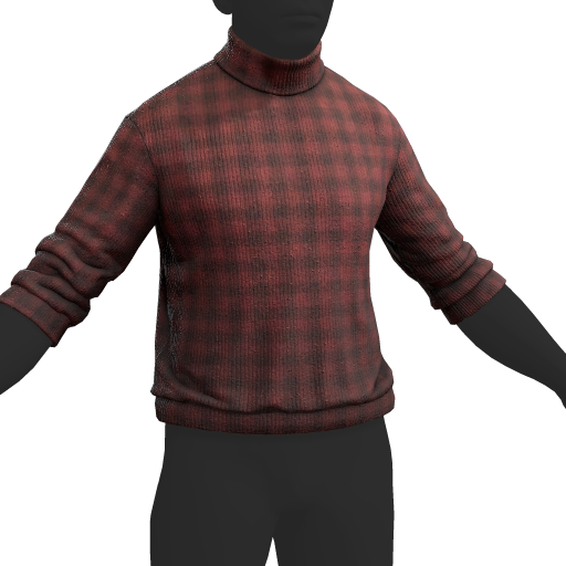 Turtleneck Red