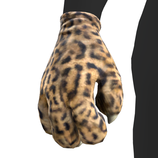 Leopard Paw Gloves
