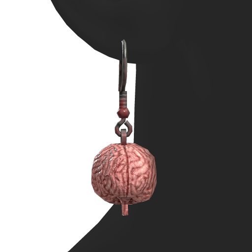 Brain Earrings