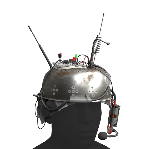Telecom Conspiracist Helmet