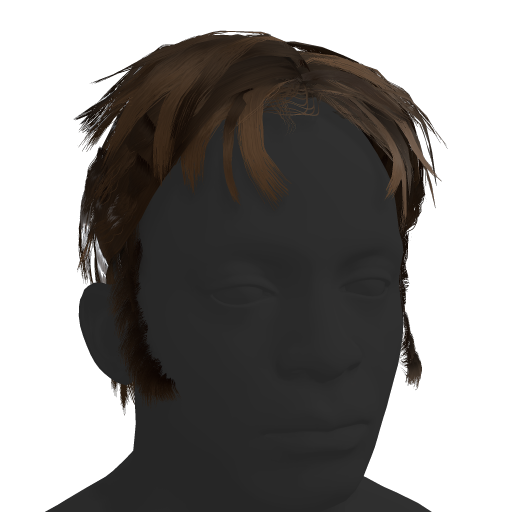 Short Parted Hair