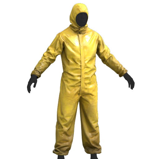 Scientist Hazmat Yellow